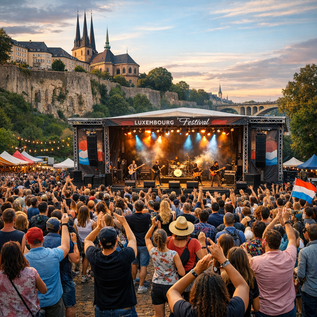 A Guide to Luxembourg City’s Vibrant Music and Cultural Festivals